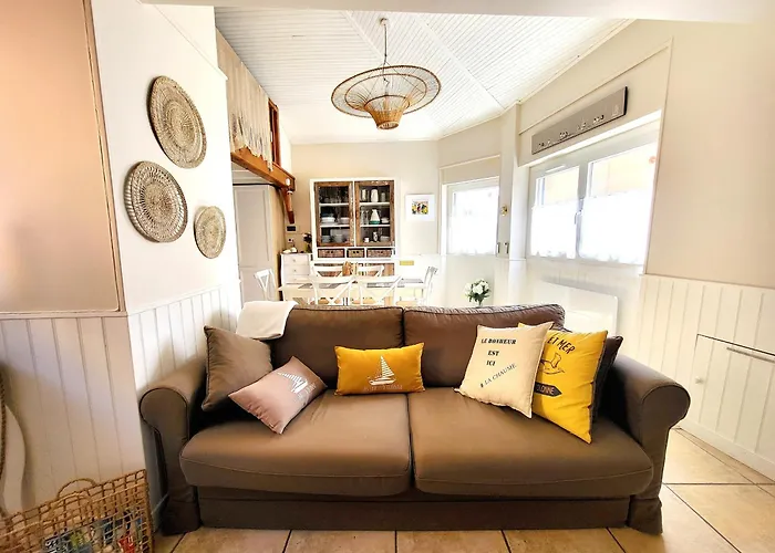 Дом отдыха Maison De Pecheur Moderne Avec Terrasse, Proche Et Commerce - Barbecue - Wifi Gratuit - Fr-1-92-950