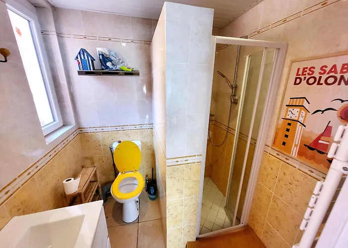 펜션 Maison De Pecheur Moderne Avec Terrasse, Proche Et Commerce - Barbecue - Wifi Gratuit - Fr-1-92-950 *